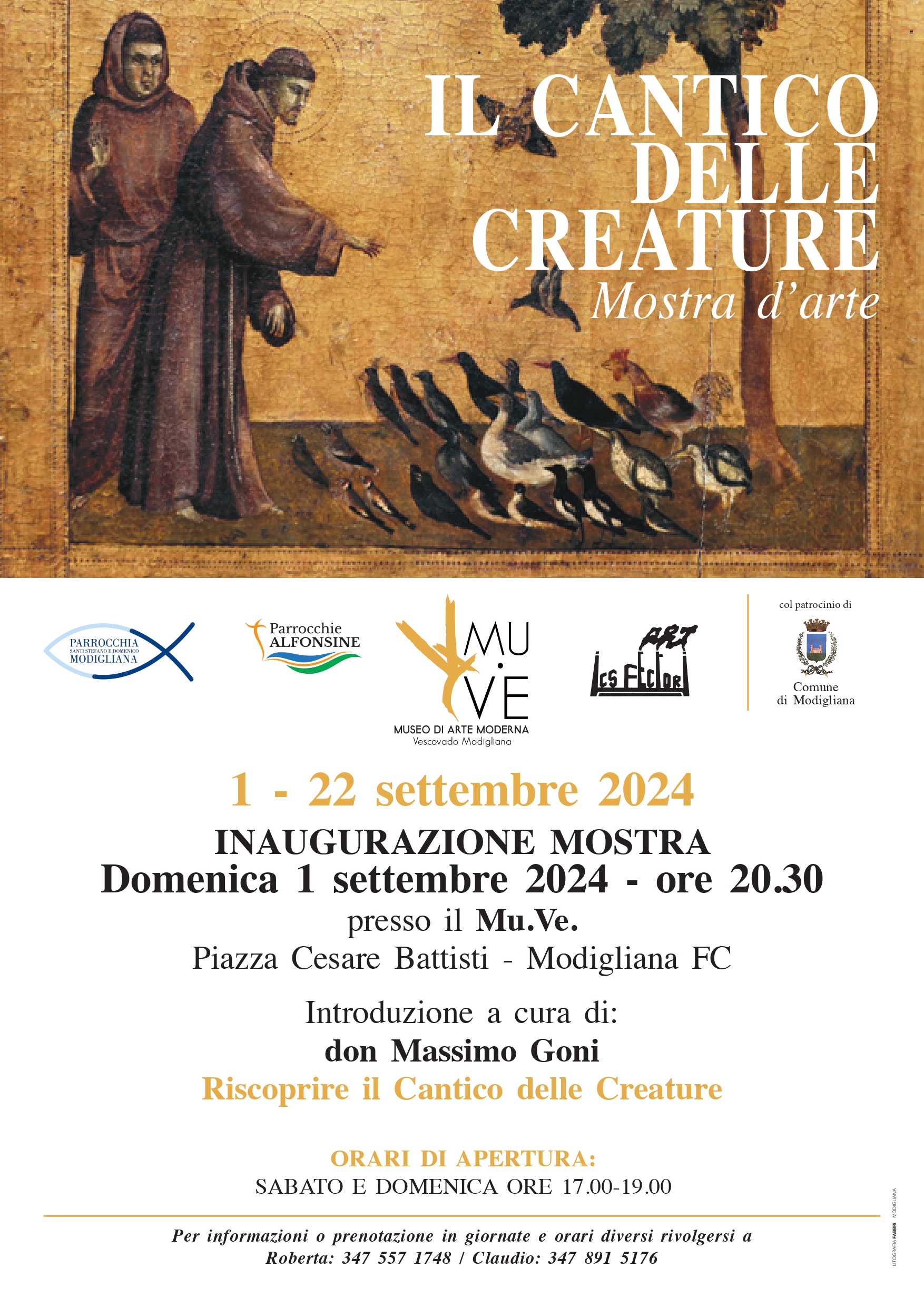 1 – 22 SETTEMBRE – IL CANTO DELLE CREATURE